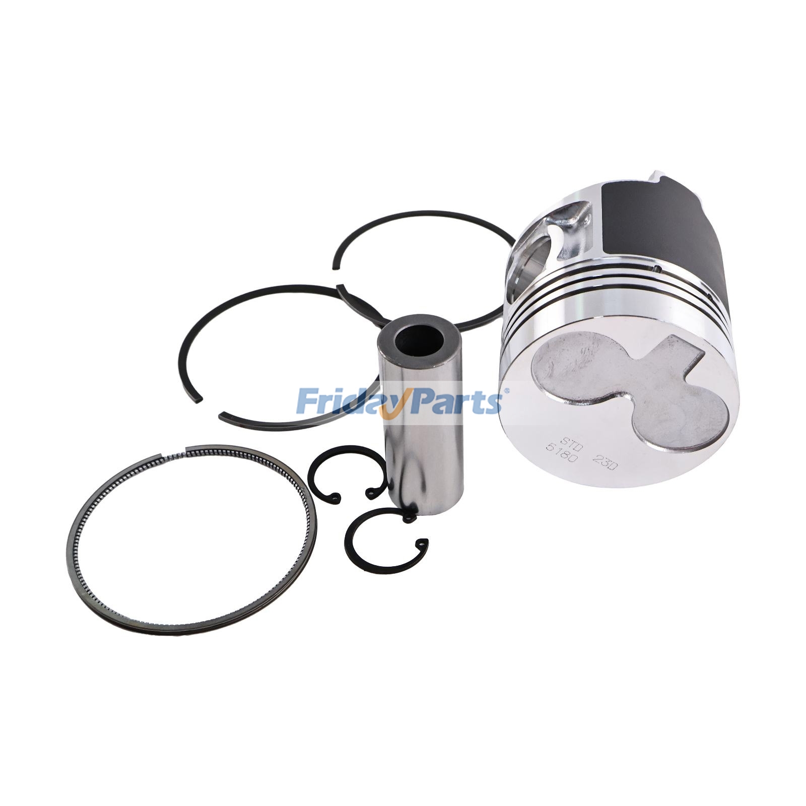 Kit de pistón 115017541 MT40285065 para motor ISM Shibaura N844 CASE DX31 DX35 Tractor New Holland T1510 T1520