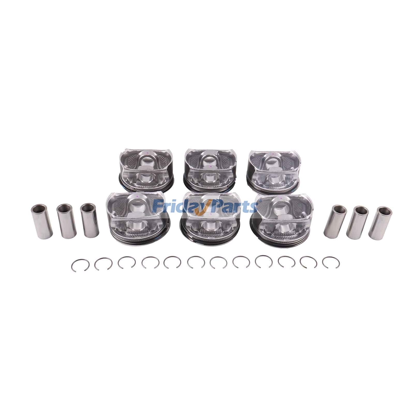 Piston Kit 12616971 12616973 12566186 for GM Engine LY7 LLT 3.6L Cadillac STS CTS 2008-2011 Chevy Traverse Camaro 2009-2015