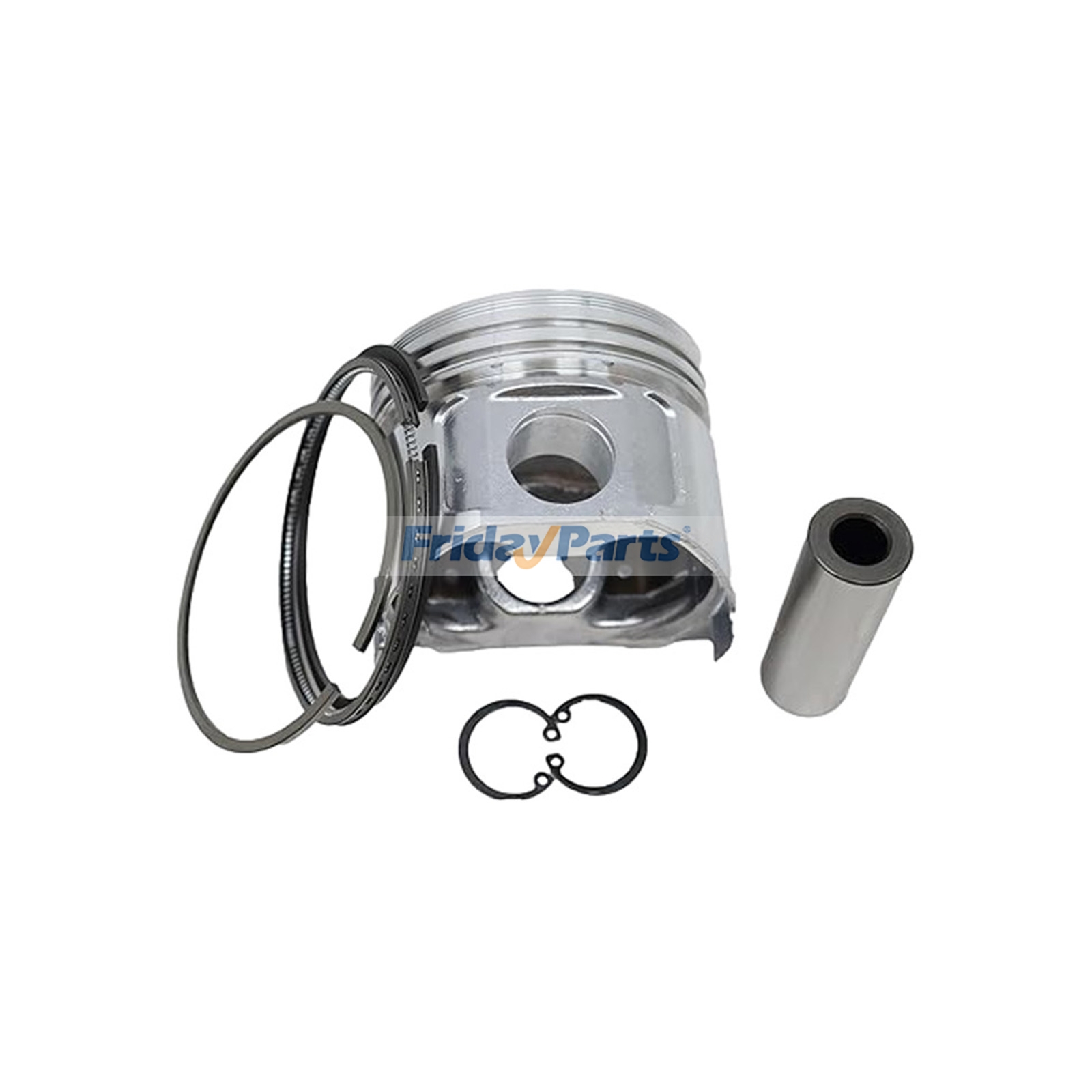 Piston Kit 129100-22080 for Yanmar 4TNA78 Komatsu 3D78-1A 3D78-1C 3D78-1D 3D78-1E 3D78-1F Engine