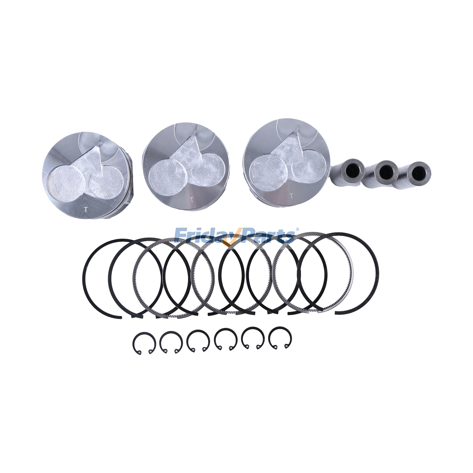 Piston Kit for Engine,Excavator,Mower,Tractor,Heavy-Duty UTV