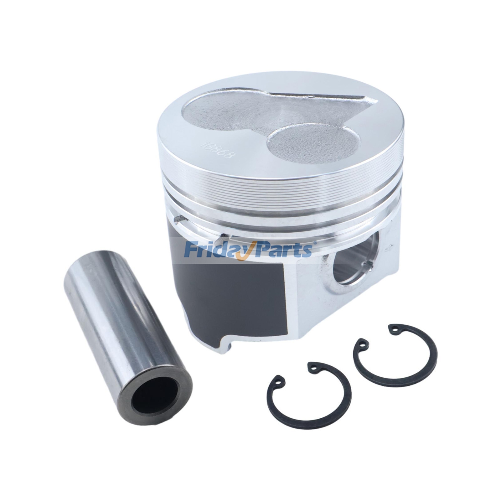 Piston Kit 1A091-21113 for Kubota Excavator KX121-3S KX161-3S U45S Tractor L3240 L3400 L3430 L3540 L3830 L4240 L4300 L4330 L4400