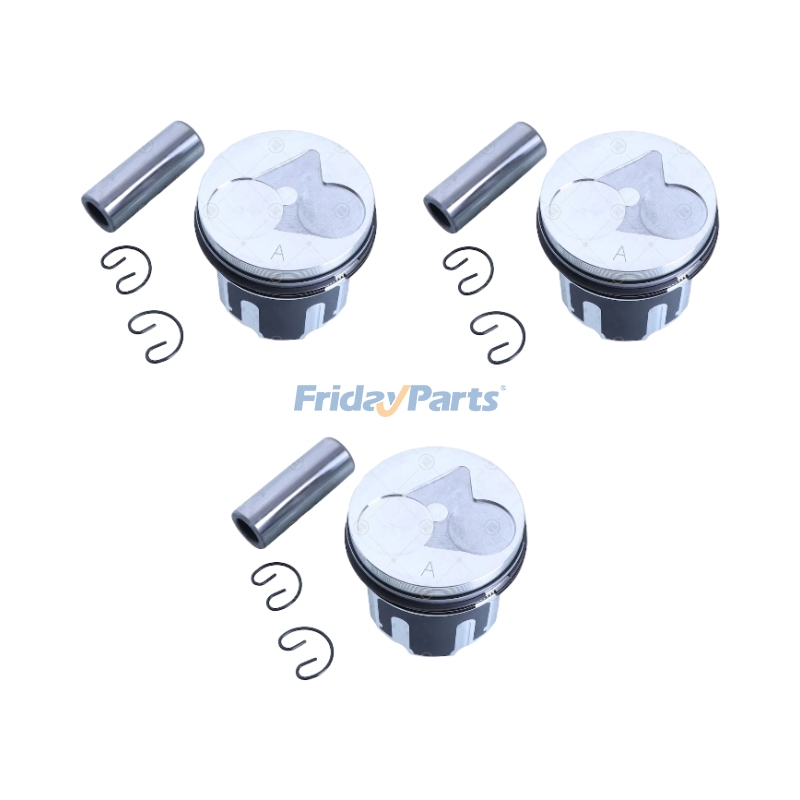 Piston Kit 1G688-21112 for Kubota Engine D782 D722 Excavator RX153S U15 Tractor G2160 GR2110 GR2120 JB14 JB15X Mower ZD1011 ZD321 ZD221