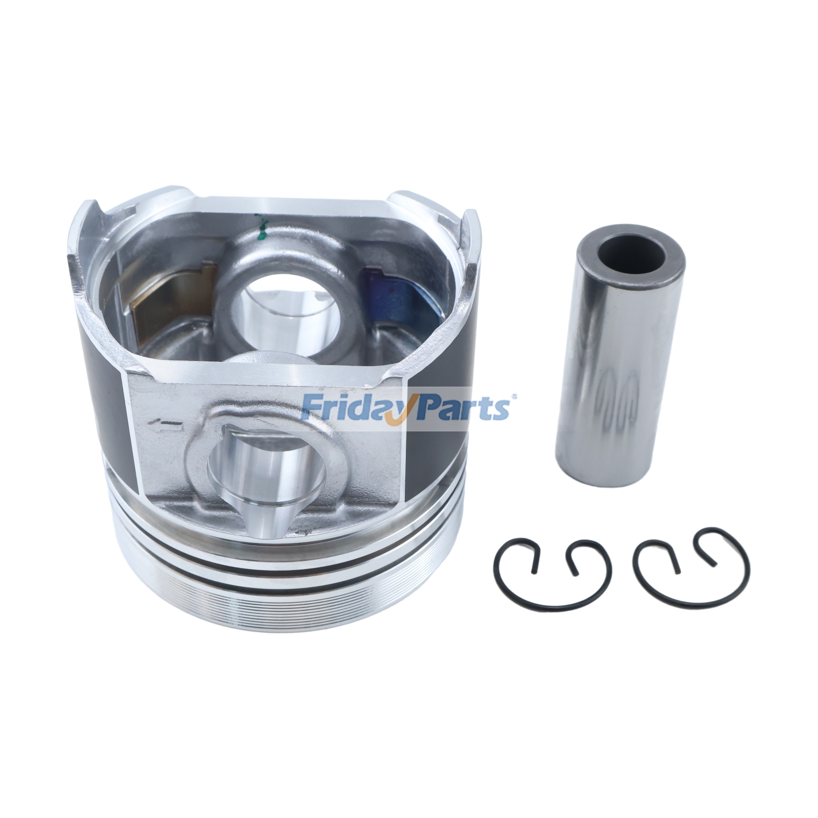 Kit de pistón tipo espiral 1G868-21110 para motor Kubota V2403 V2203 Tractor L3830D BX25D BX1800D Excavadora KX018-4 KX057-4 KX71-3 Compactadora CA1300D CC1000