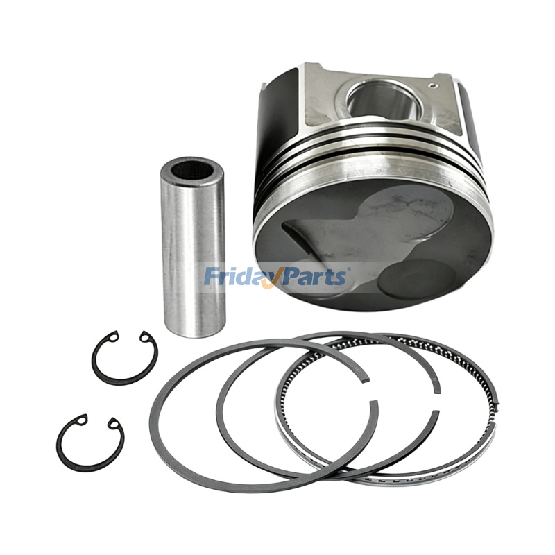 Piston Kit 1J530-21113 for Kubota Engine V3600 Tractor MZ655 MZ705 MZ755 GM49 GM64 GM73 M6800 Excavator KX163 KX181 Bobcat Loader S250 T225 245