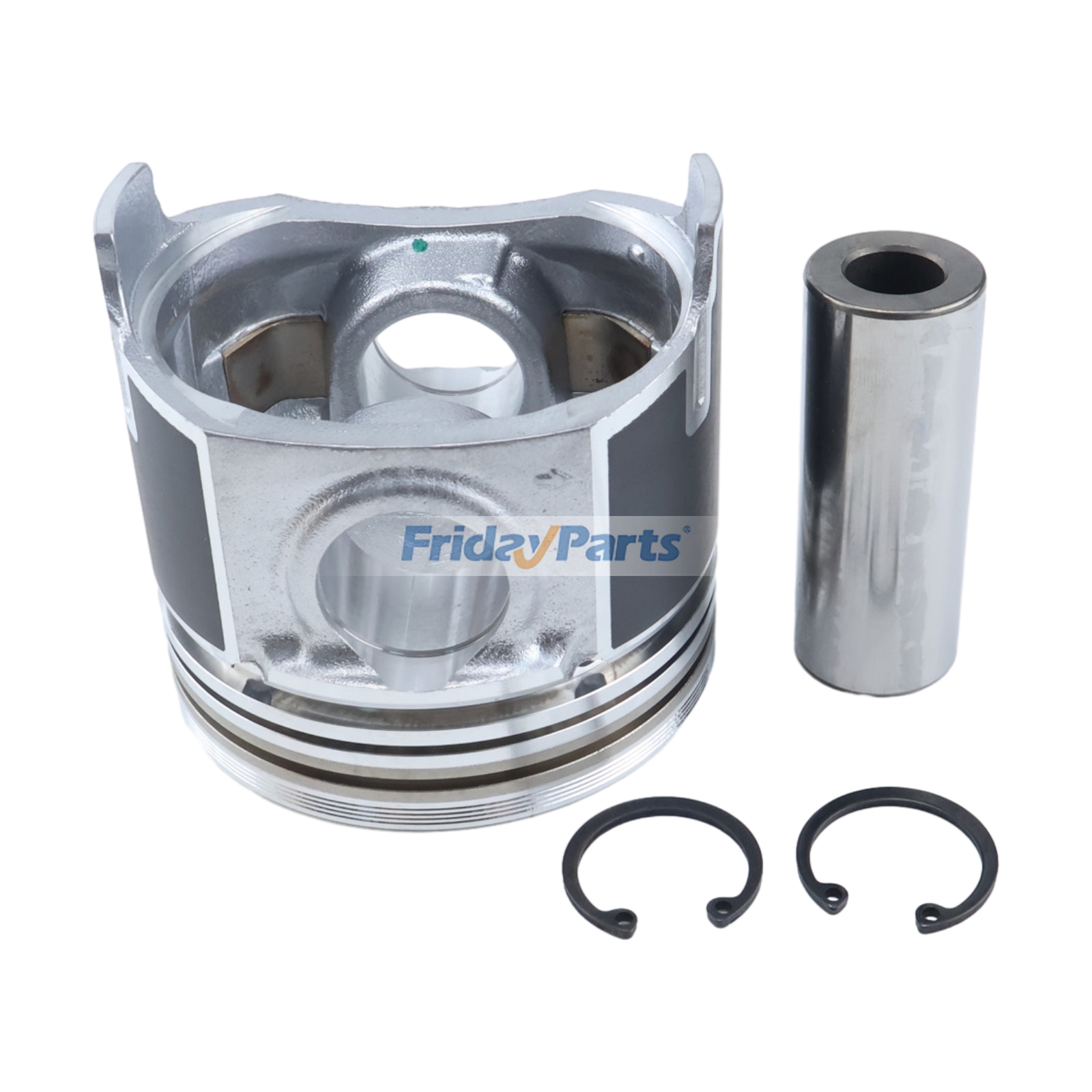 Piston Kit 1J700-21110 7000683 for Kubota Engine V2607 Bobcat Loader T180 T190 T550 T590 S160 S185 S205 S550 S570 S590