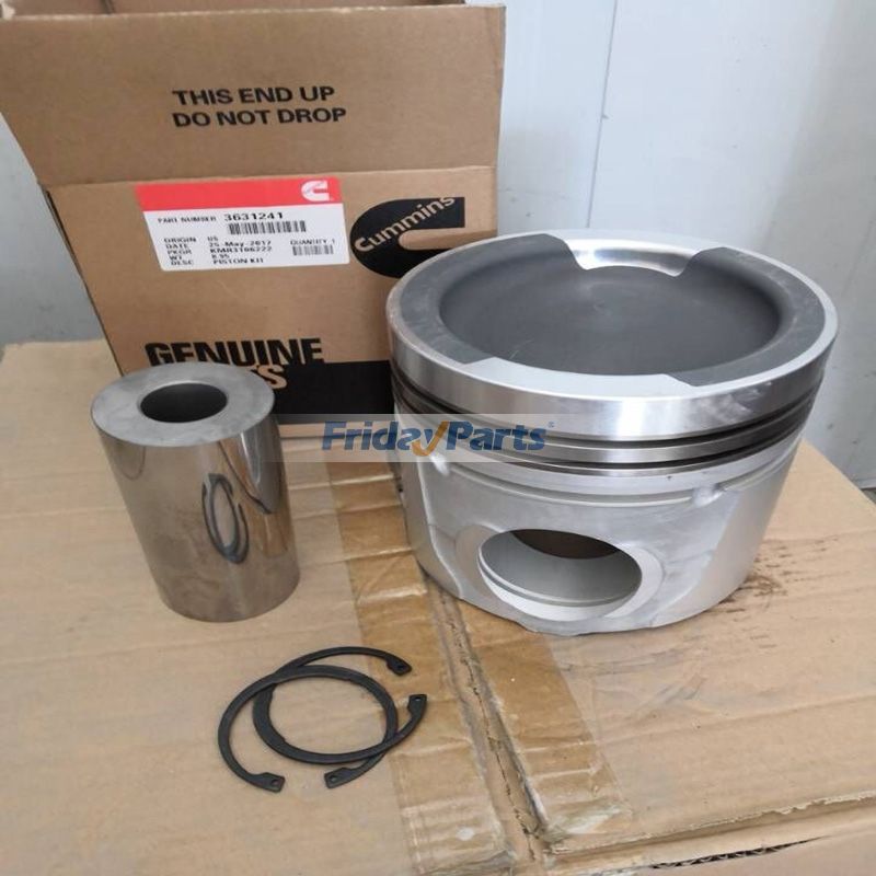 Kit de piston 3631241 pour moteur Cummins KTA19 KTA38 QSK19 QSK38 avec axe