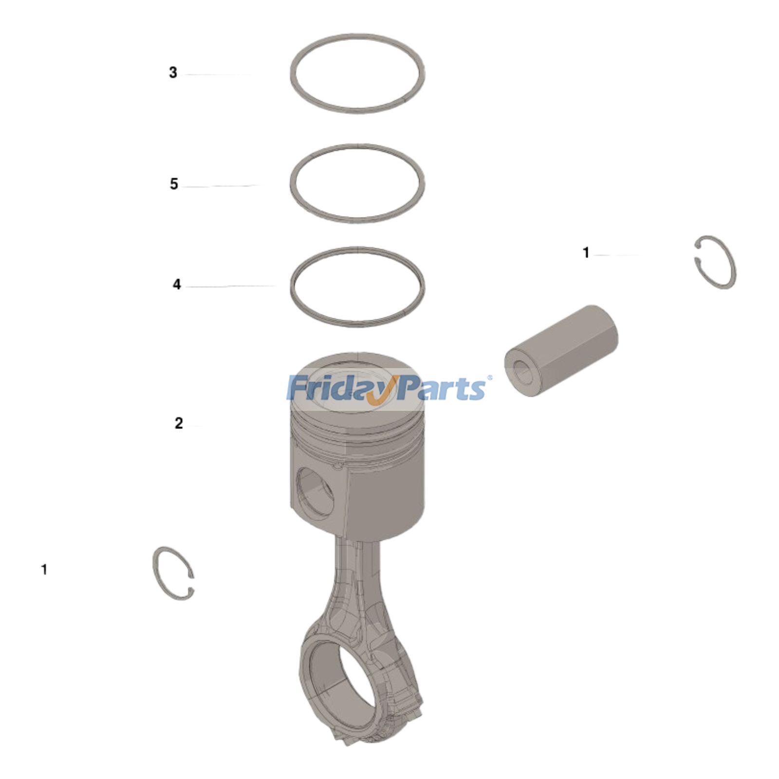 Kit pistonpour Moteur