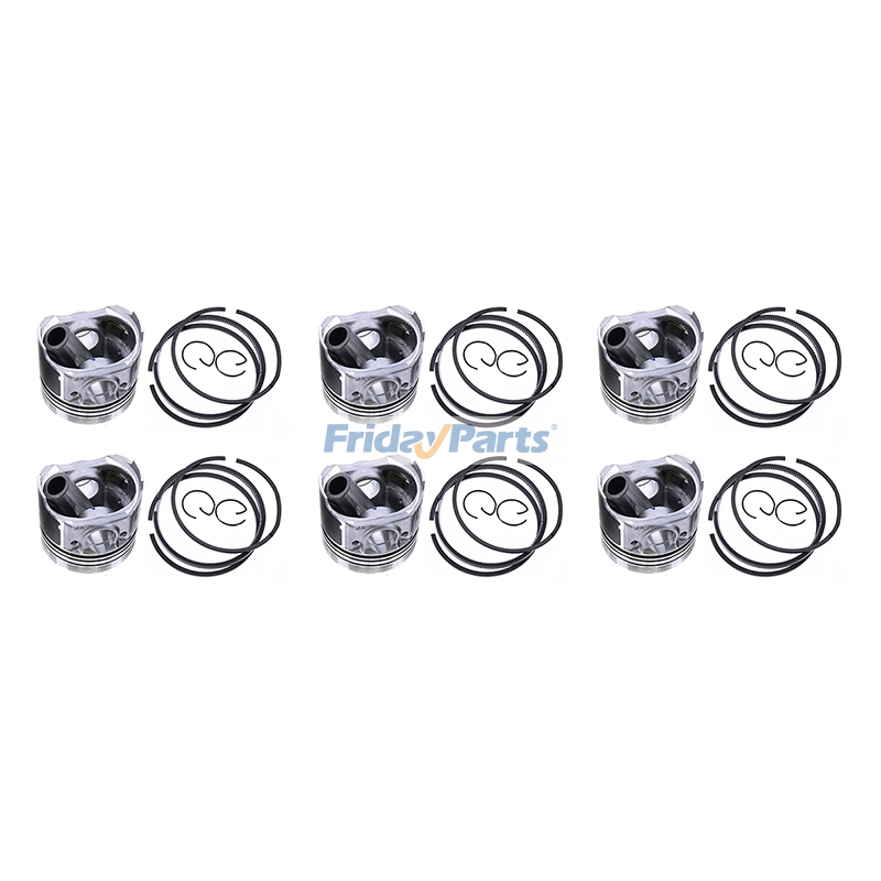 STD Piston Kit 3957795 for Cummins Engine 4B3.9 6B5.9