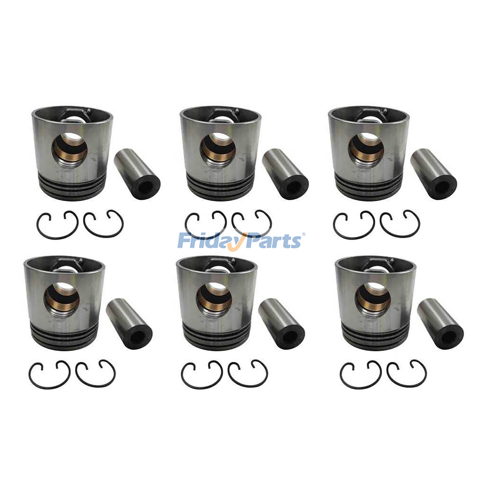 Kit piston 445-2945 pour moteur Caterpillar CAT C7.1, débardeur 525D, 535D, 545D, 555D