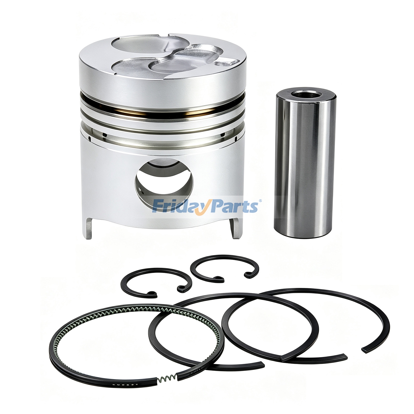 Kit piston 5121210010 5121110551 pour moteur Isuzu 4BA1, camion ELF TLD26 TLD34 TLD44 TLD54 TLD64