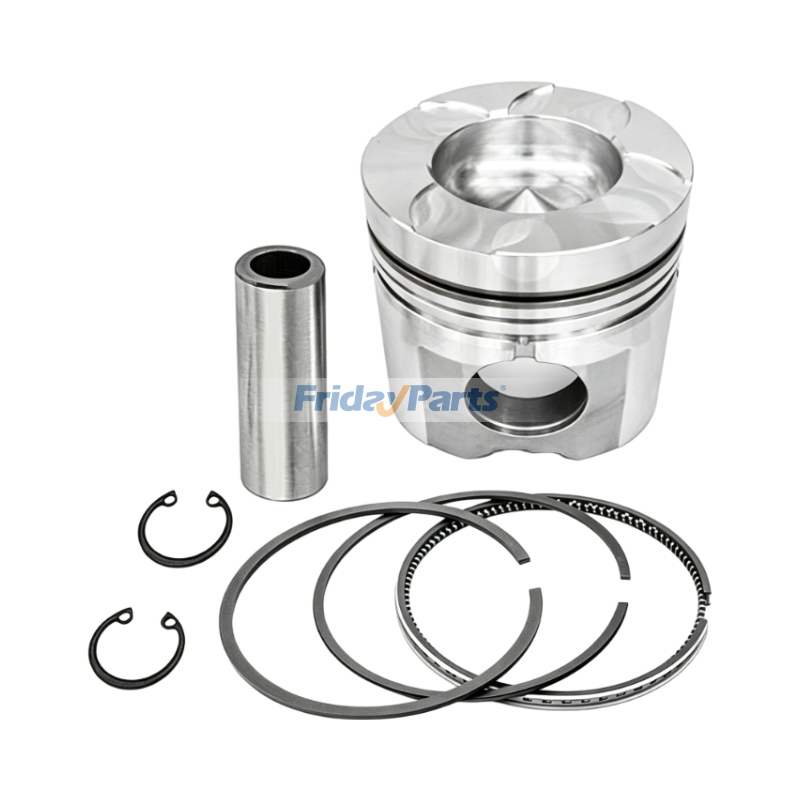 Kit piston 6150-31-2111 6150-31-2012 61503-12112 pour moteur Komatsu 6D125 Niveleuse GD663A-2