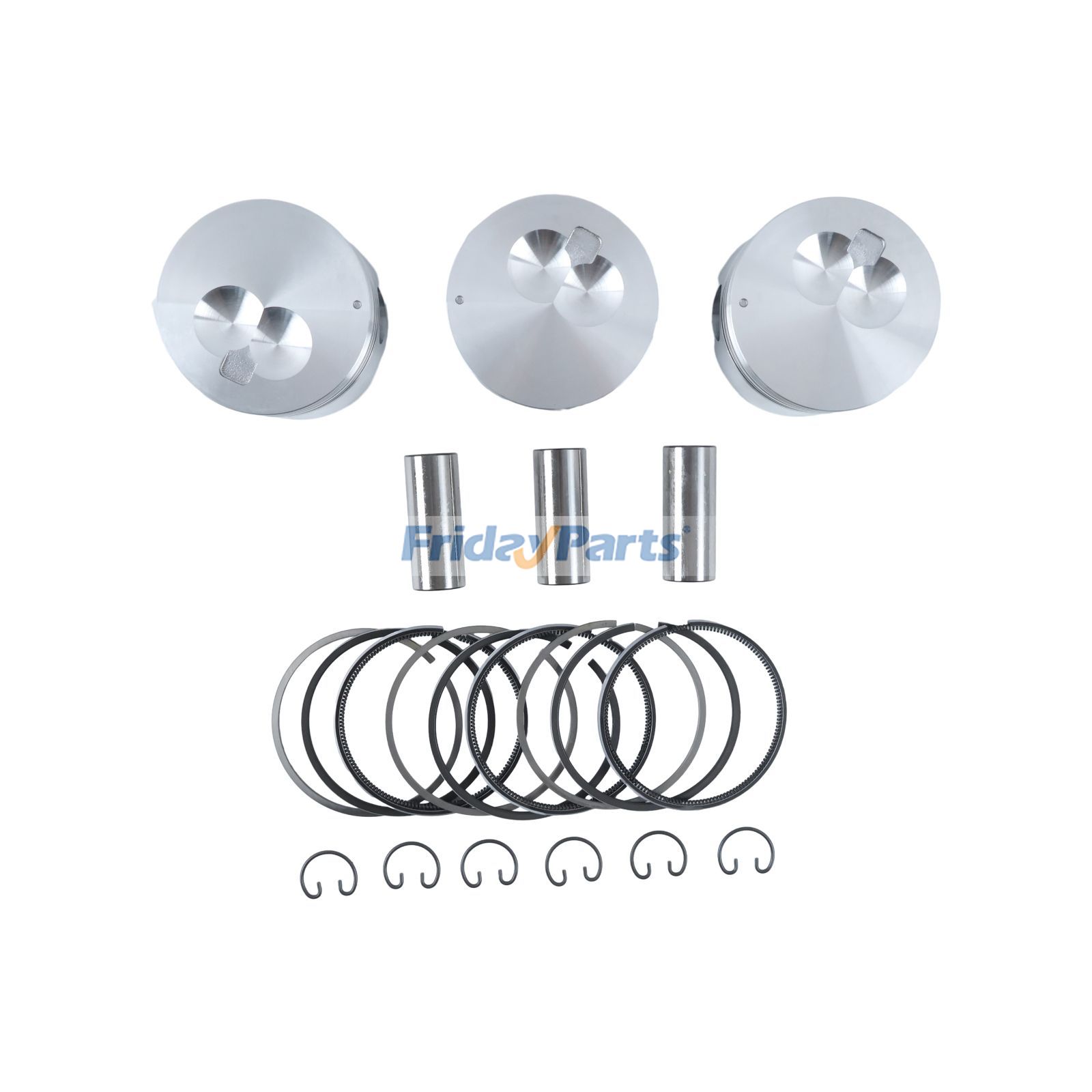 Kit de pistons pour Moteur,Tracteur Pour Massey Ferguson