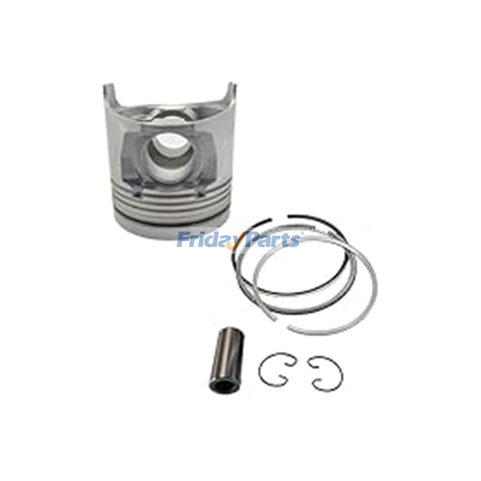 Piston Kit 6222-33-2110 for Komatsu Engine SAA6D108E-2A SAA6D108E-2A-8 SAA6D108E-2A-P SAA6D108E-2C-N8 SA6D108E-2