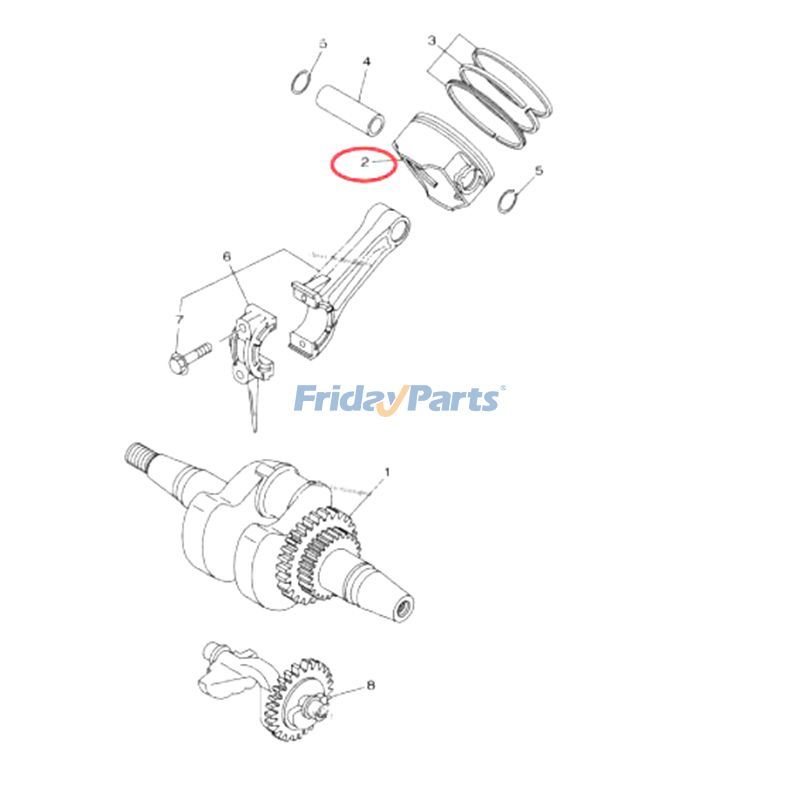 Kit de pistonspour Générateur