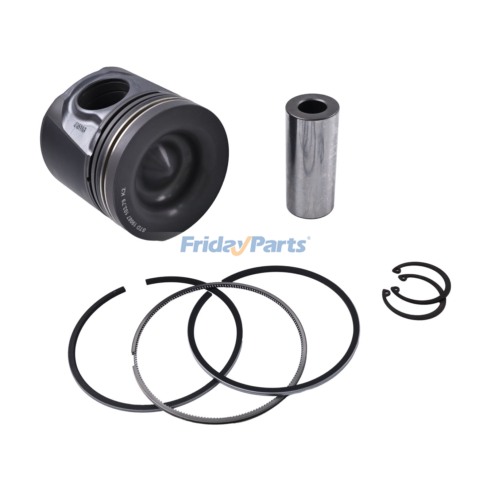 Kit de pistón MX913791 para motor Mitsubishi 4D37 para Motor