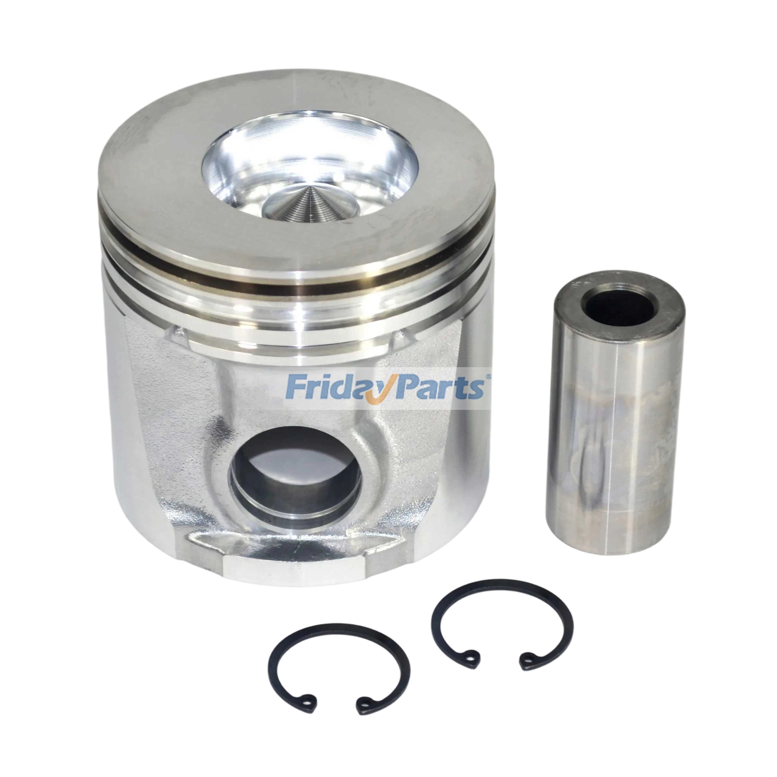 Piston Kit RE59277 for John Deere Engine 6068 Tractor 5425 5515 5525 5715 5725 6603 Loader 310E 315E 410E 410G 315SG Dozer 450H 550H 550J