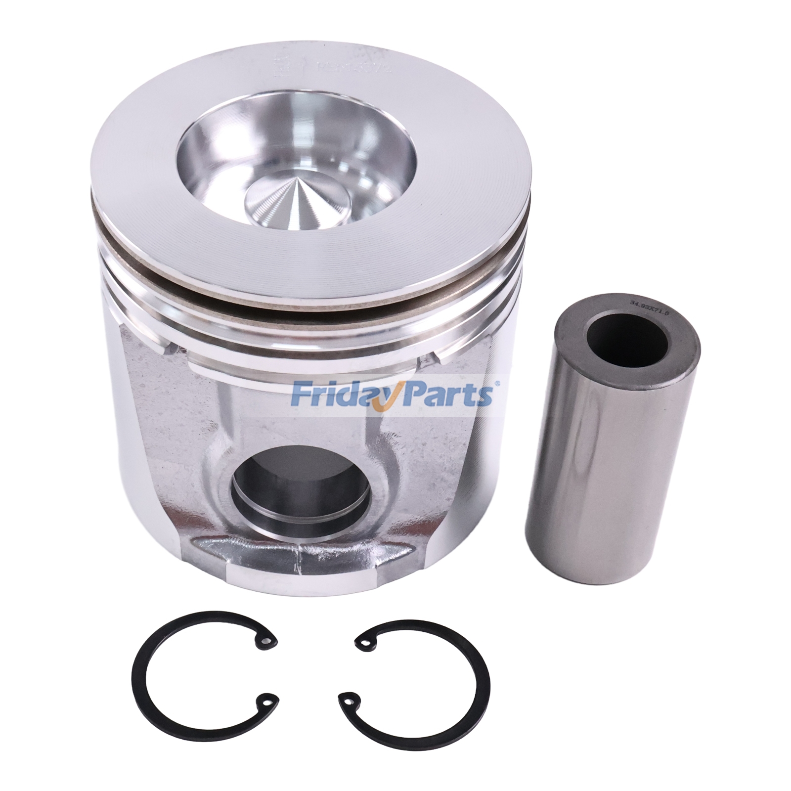 Piston Kit RE59277 for John Deere Engine 6068 Tractor 5425 5515 5525 5715 5725 6603 Loader 310E 315E 410E 410G 315SG Dozer 450H 550H 550J
