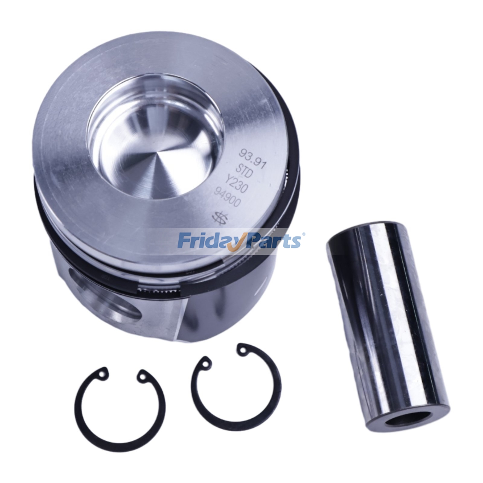 Kolbensatz mit Ring 04255043 für Deutz-Motor BF4M1012 BF6M1012