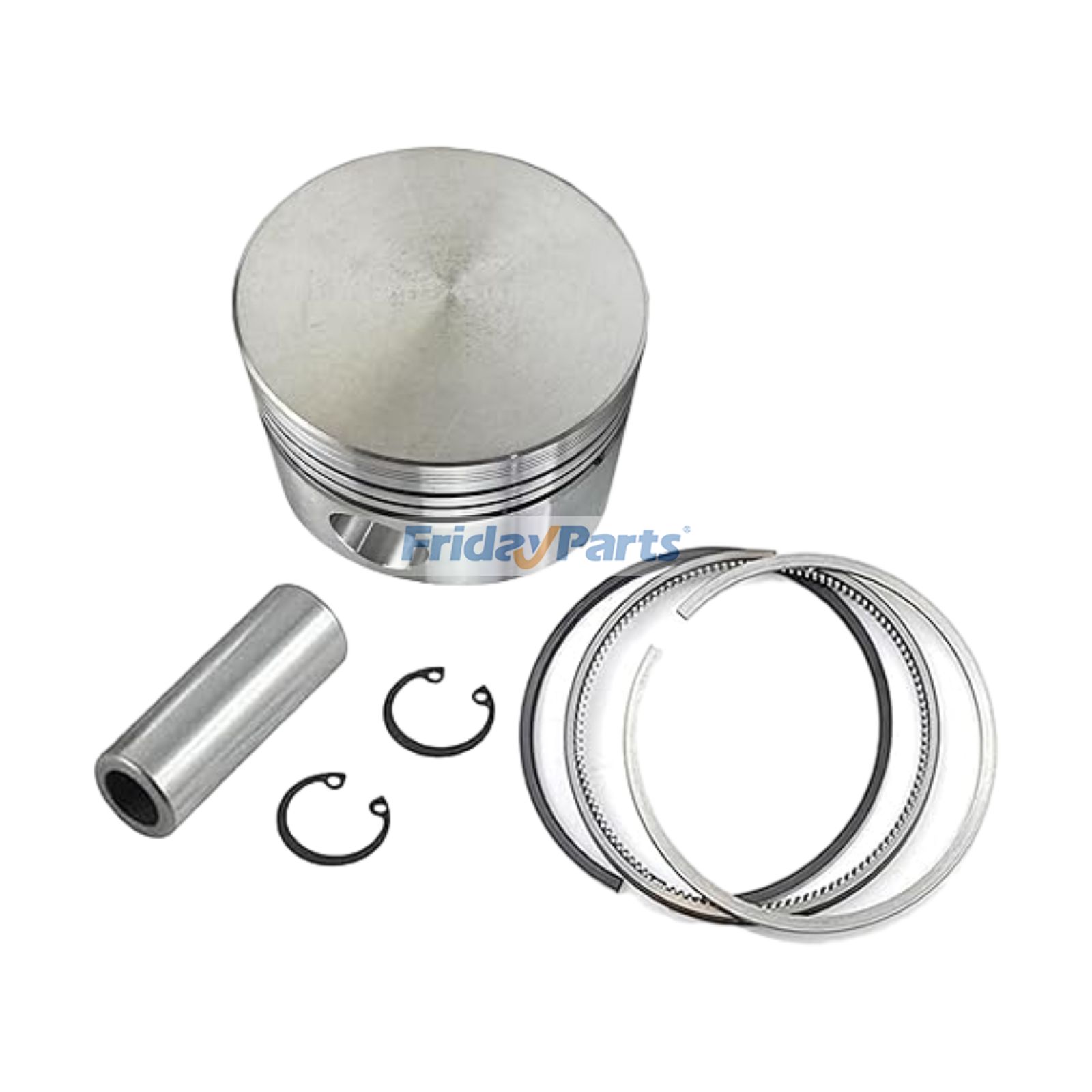 Kit piston avec segments 15531-21110 15532-21110 pour moteur Kubota D950 V1200 et tracteurs BX1500 B1750D B1750E B2150D B7200D B8200DP