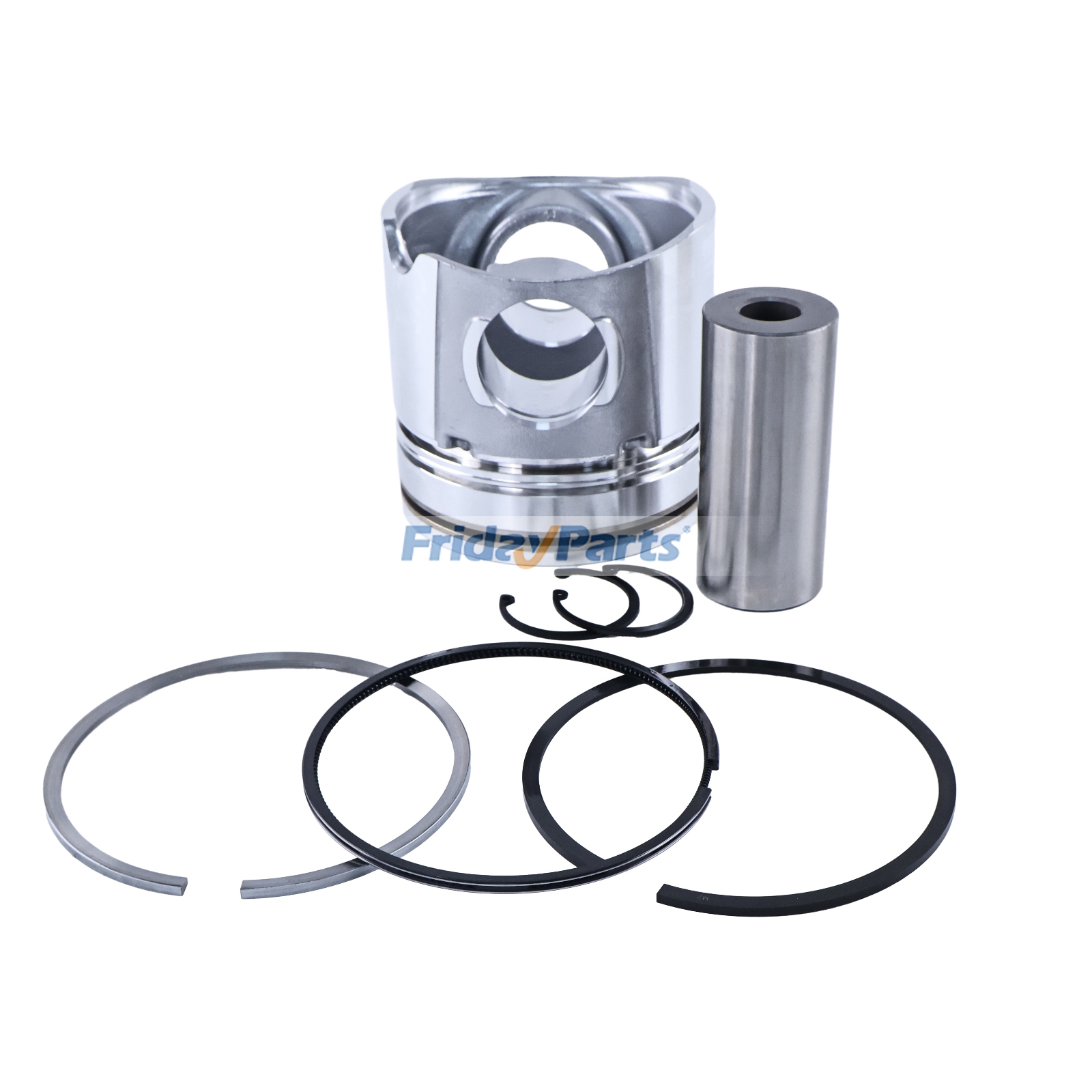 Kit de pistón con anillo 5295571 4955251 para motor Cummins ISB ISBE QSB QSB4.5 Cargador Hyundai HL730-7A HL730-9 HL740-7A HL740-9 HL757-9 Para HYUNDAI