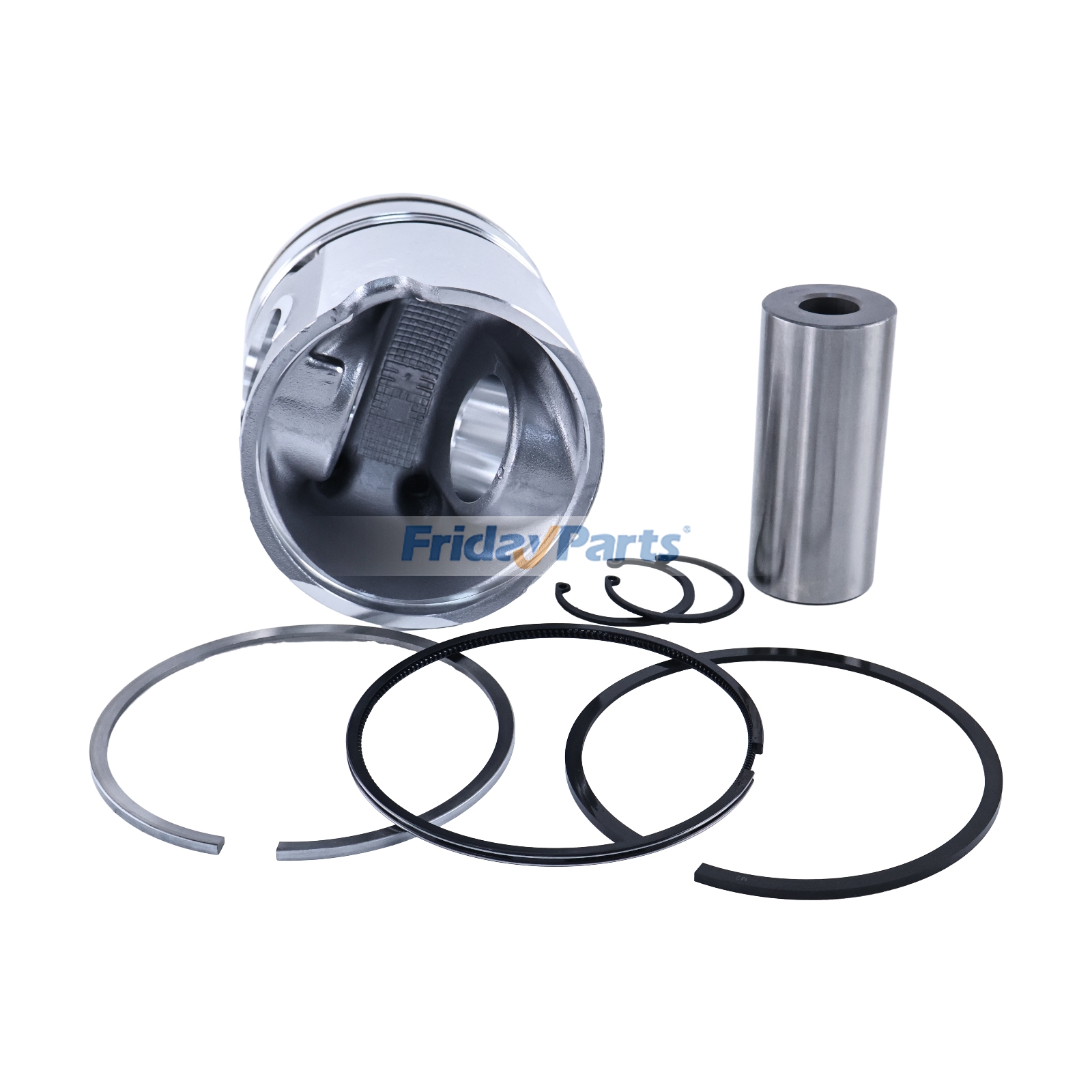 Kit de pistón con anillo 5295571 4955251 para motor Cummins ISB ISBE QSB QSB4.5 Cargador Hyundai HL730-7A HL730-9 HL740-7A HL740-9 HL757-9