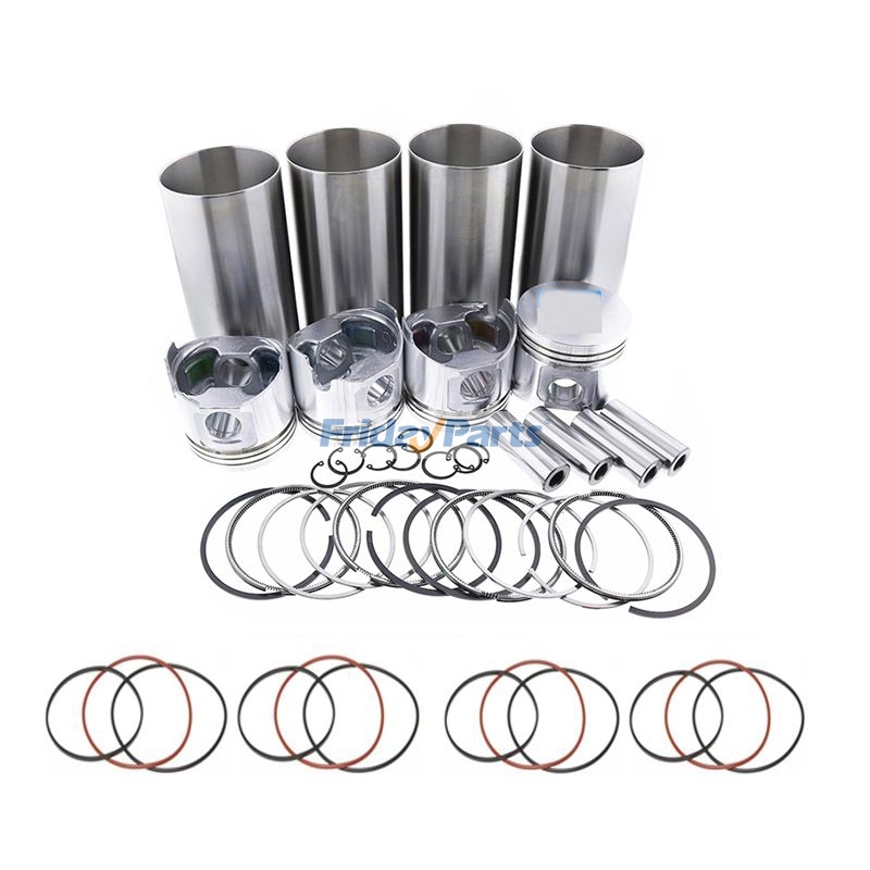 Piston Liner Kit DZ109764 RE543854 for John Deere 4045 6068 6090 Engine 750K 850K 160GLC 180GLC