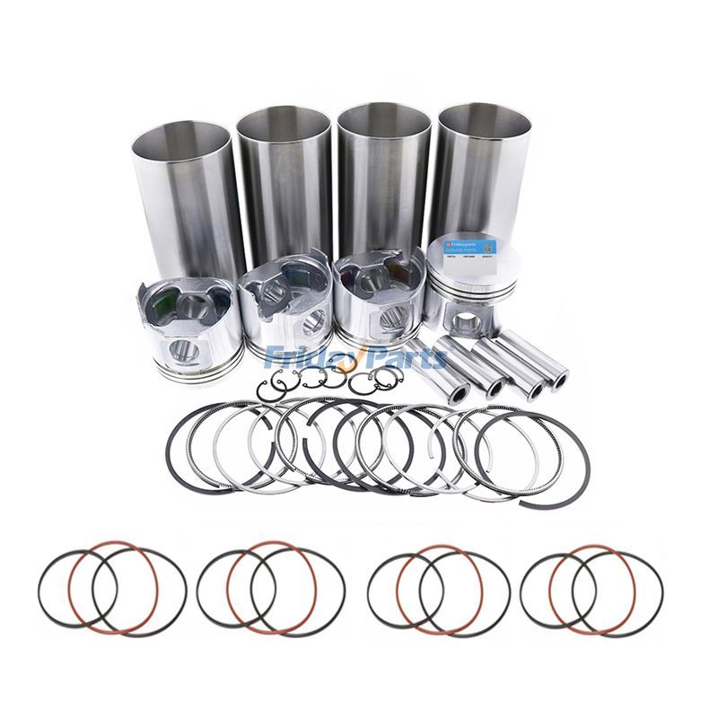 Kit de chemises de piston DZ109764 RE543854 pour moteur John Deere 4045 6068 6090 750K 850K 160GLC 180GLC
