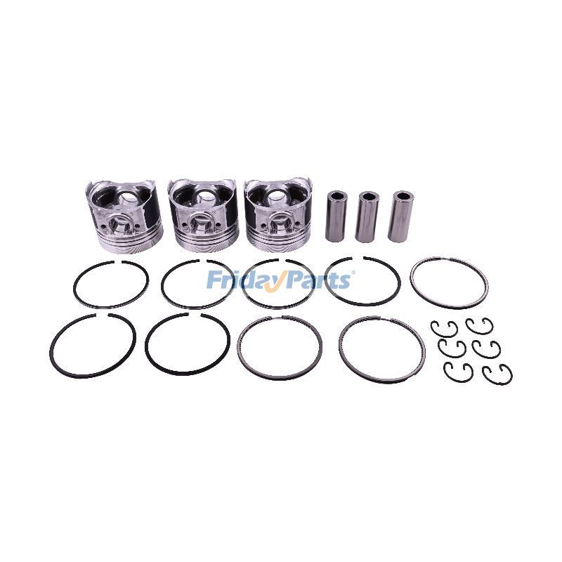 Piston & Piston Ring Set 25-34380-00 for Carrier Engine CT2.29TV CT3.44TV Refrigeration Unit Supra 550 722 750 820 850