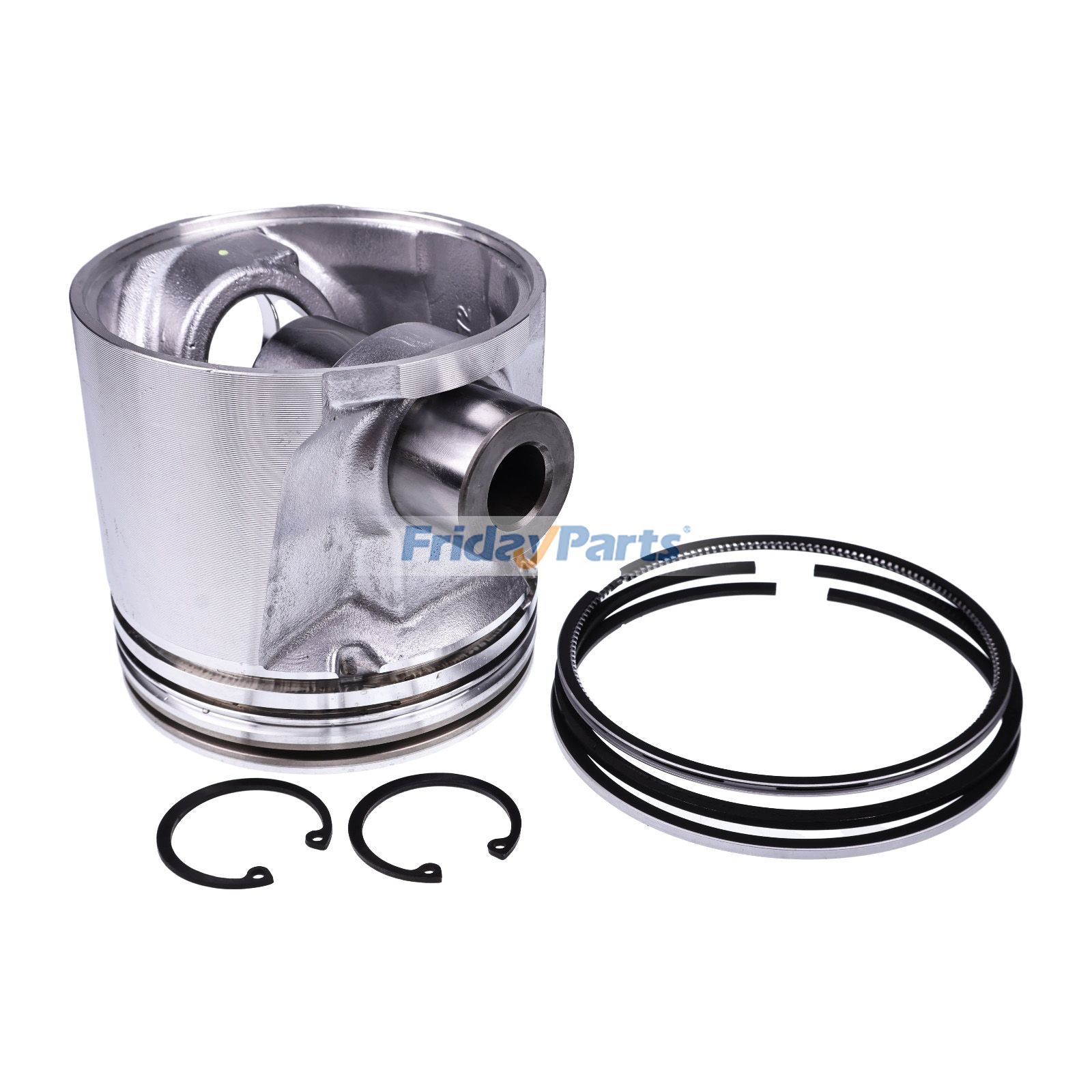 Piston & Piston Ring Set RE59277 RE505100 for John Deere Engine 4045T 6068T Tractor 3410 5415 5425 5510