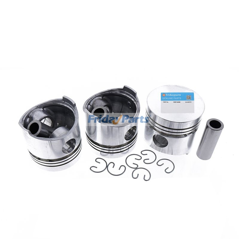 Piston & Piston Ring Set STD 129004-22080 129004-22500 for Yanmar Engine 3TNV84