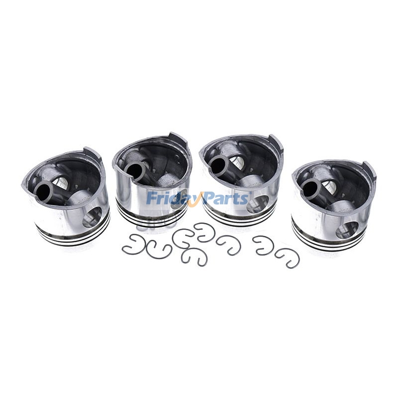 Piston & Piston Ring Set STD 129004-22080 129004-22500 for Yanmar Engine 4TNV84