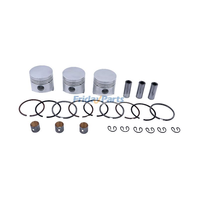 Kit piston STD avec segment pour moteur Kubota D750 D750B D750-B