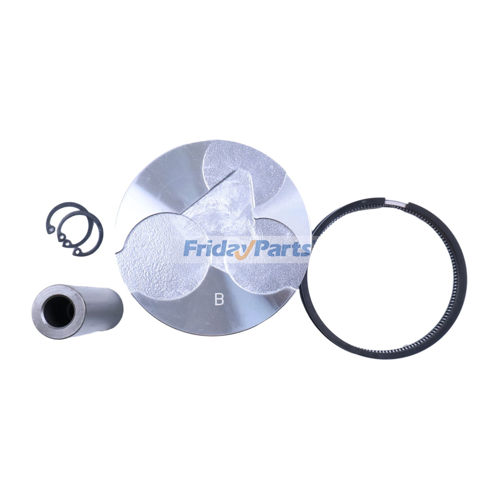 Juego de pistón y aro de pistón STD 76 mm para motor Kubota D1005 de FridayParts