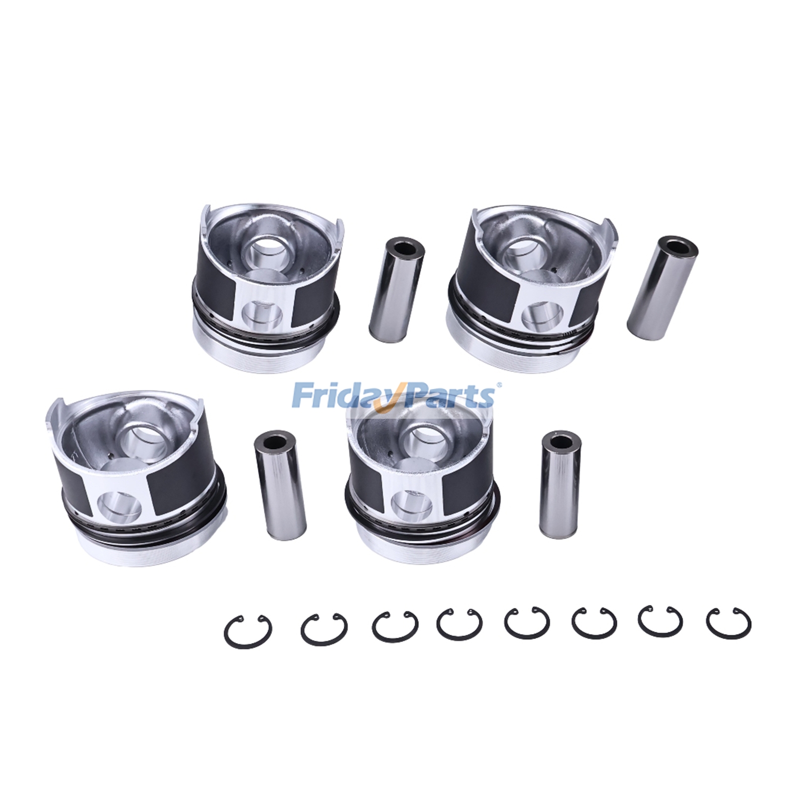 クボタエンジン V1702 V1702B V1702T V1702E 用 STD 82mm ピストンキット リング付き