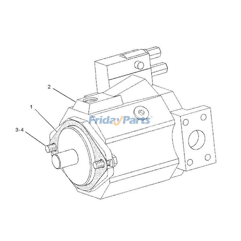 Piston Pumperpillar CAT Wheel for Loader
