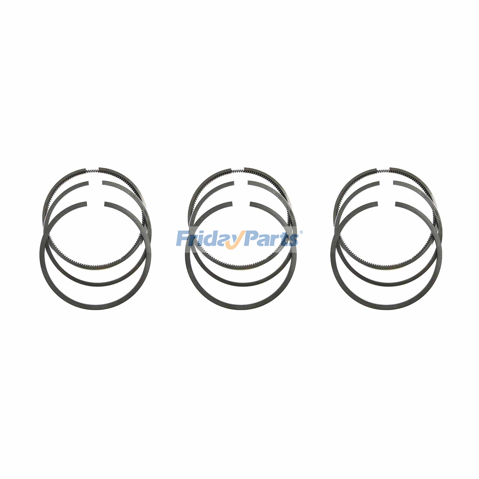 Piston Ring 119265-22500 for Yanmar 3TNE68 2TNE68 Komatsu 2D68E-3A 2D68E-N3CB 3D68E-3K Engine PC12R-8 PC15R-8 Excavator
