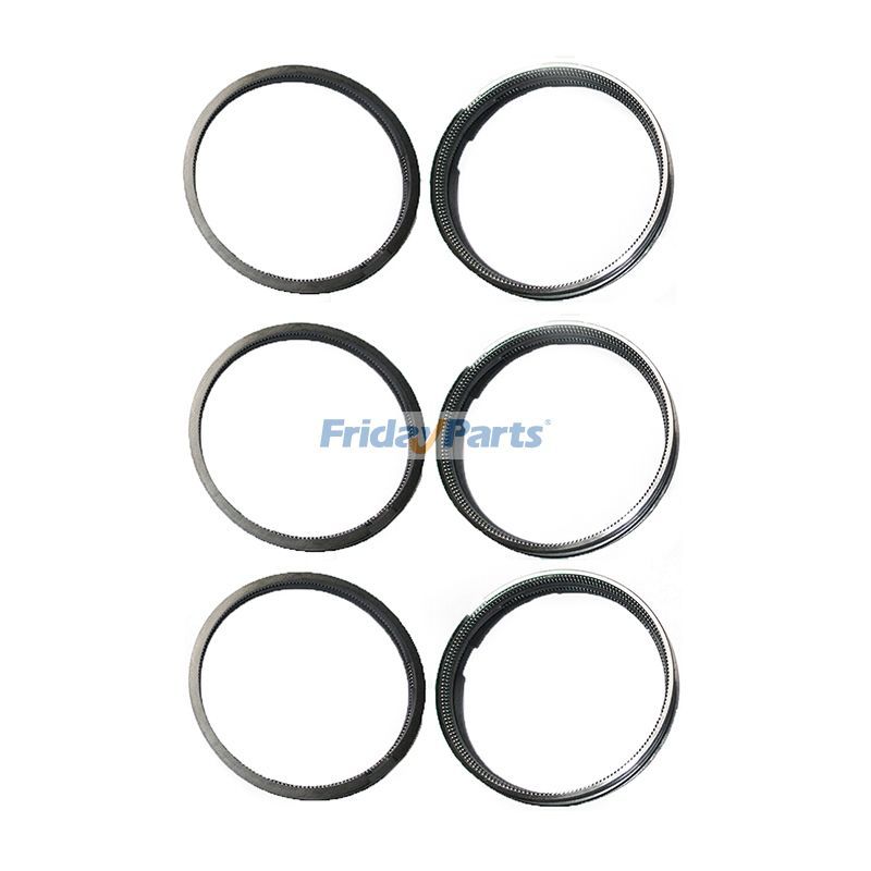 1 Set Piston Ring 65.02503-8058 for Doosan DB58TI Engine