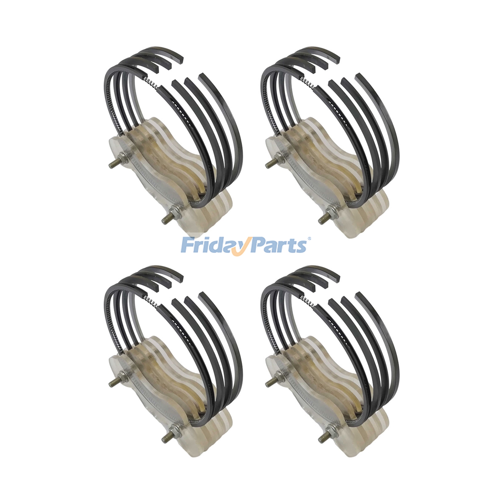 Anillo de pistón 8-98240483-0 1-12121146-0 para motor Isuzu 6BG1 4BG1, excavadora John Deere 180, 210, 135C, 180CW, 210CW y 225CLC Para JOHN DEERE