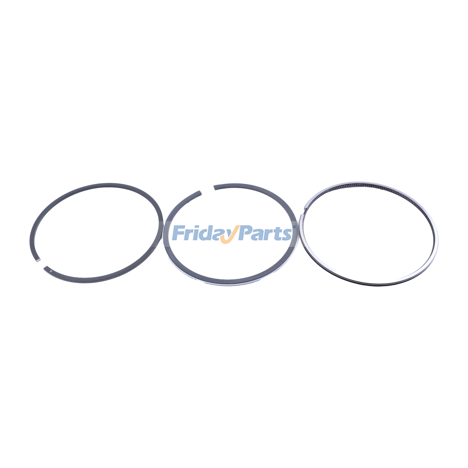 Piston Ring Assembly 1Set 1J700-21050 for Kubota Engine V260 Loader SSV65 SVL65