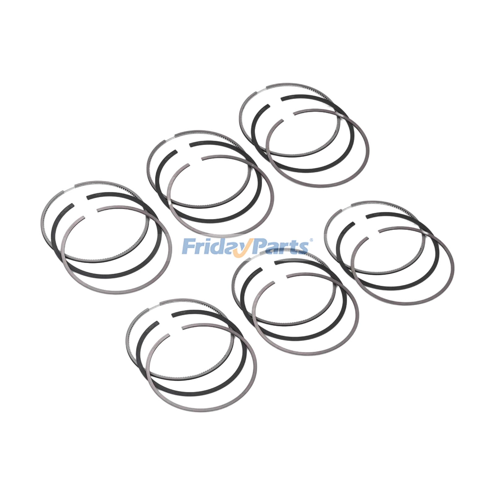 6 Cylinder Piston Ring 06E198151Q for Audi A4 S5 A6 Q5 Q7 VW Touareg 3.0T Porsche Panamera Cayenne 2008-2018
