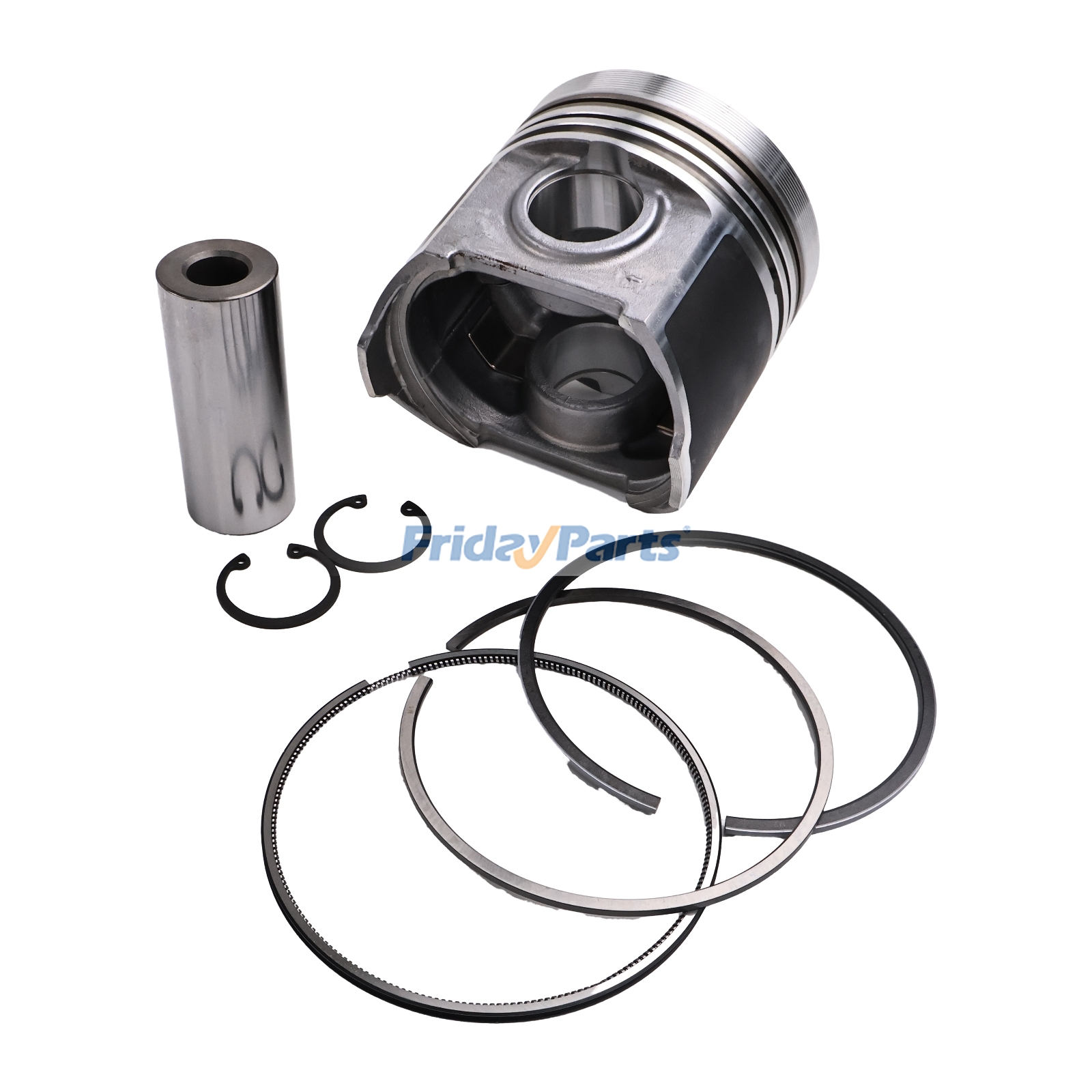 Piston & Ring Kit compatible with Engine,Loader,Tractor