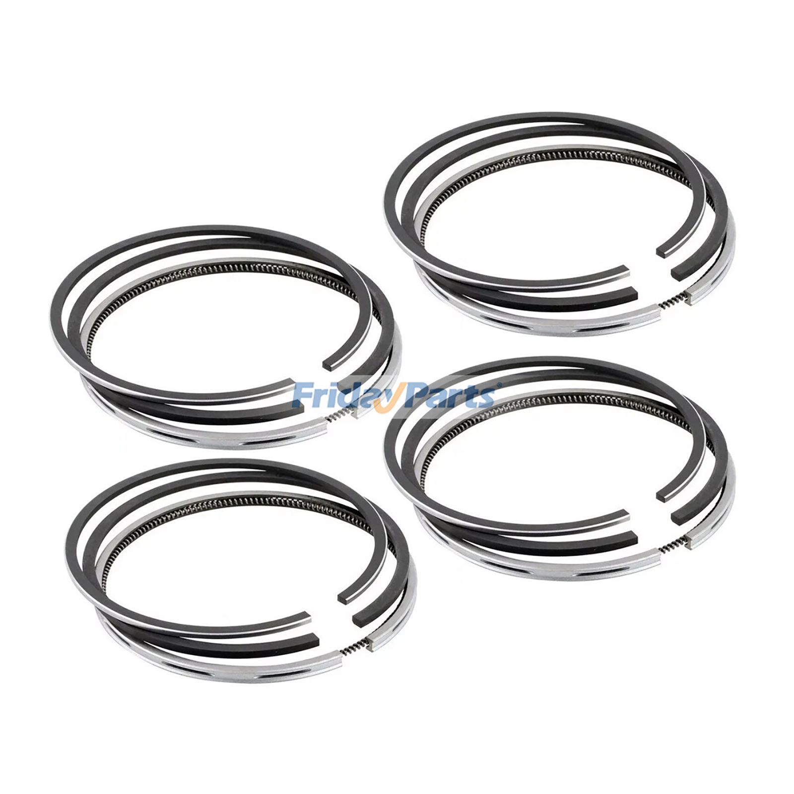 Piston Ring Kit 383-0502 for Caterpillar CAT Engine C2.4 C1.8 C1.7 Excavator 303.5E 304E2CR 305.5E2 Loader 901C2 902C2 903C2 903D