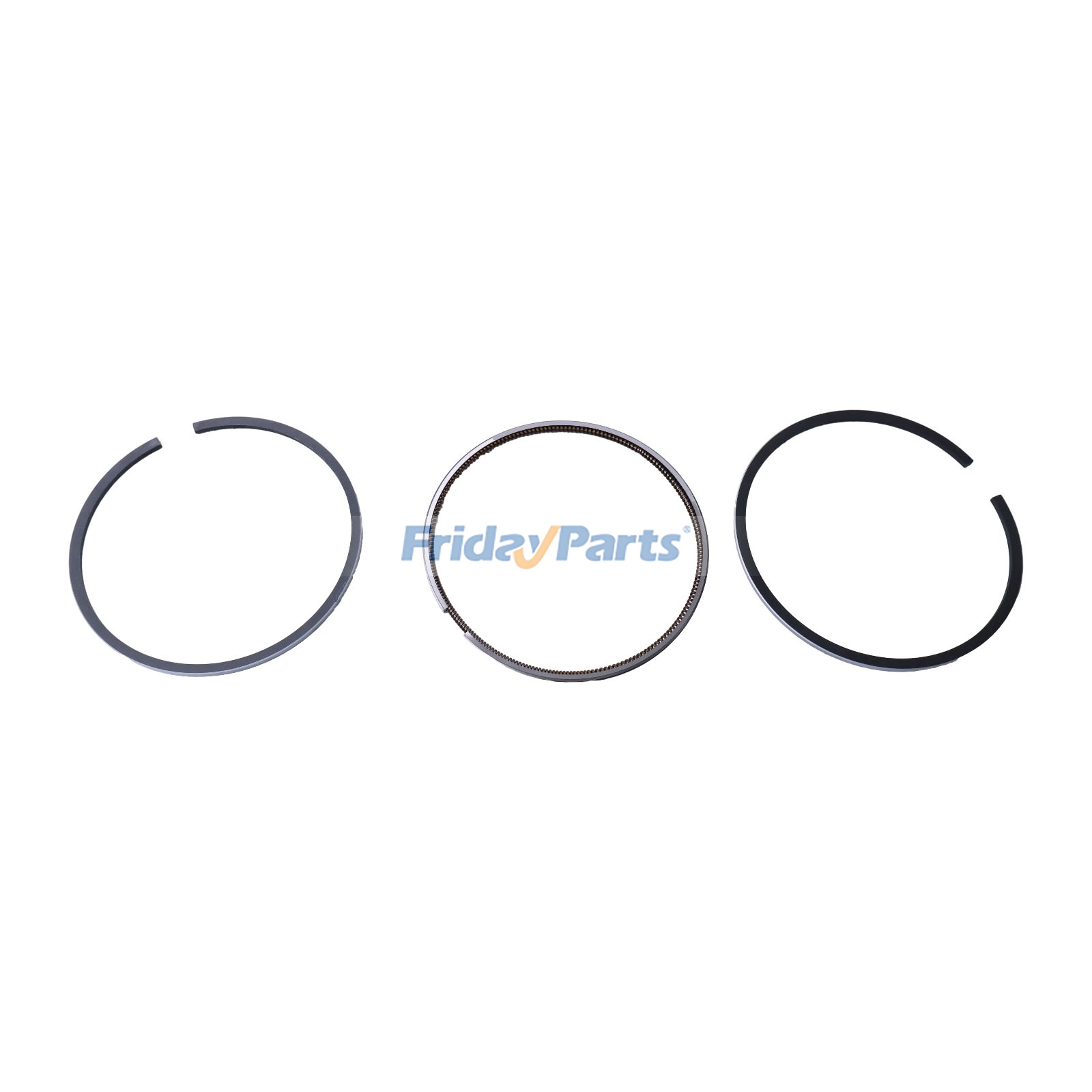 Kit de anillos de pistón 65.02503-8146 para motor Daewoo Doosan DB58 D1146 DE08 Excavadora DX300LCA Solar 250LC-V Para DOOSAN