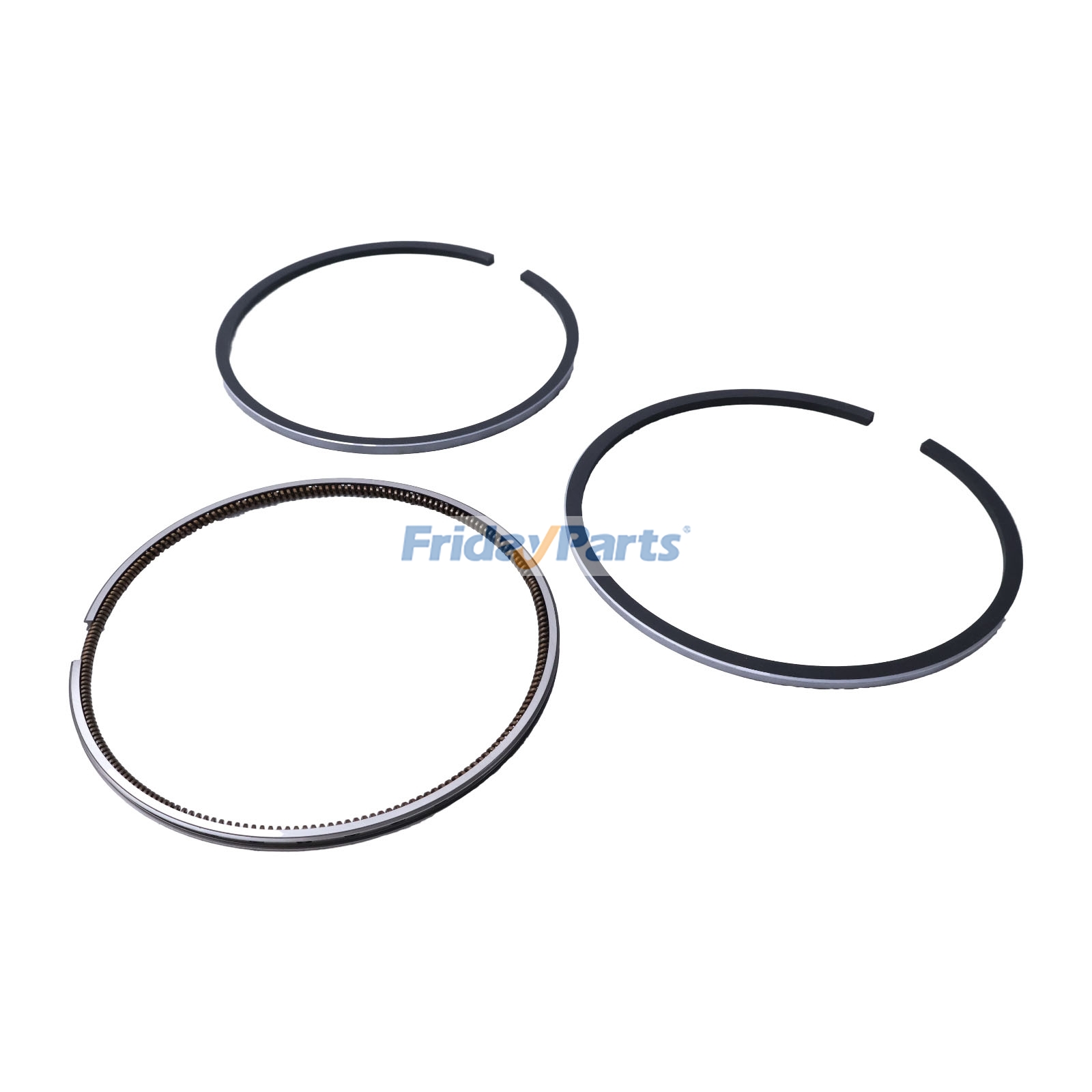 Kit de anillos de pistón 65.02503-8146 para motor Daewoo Doosan DB58 D1146 DE08 Excavadora DX300LCA Solar 250LC-V de FridayParts