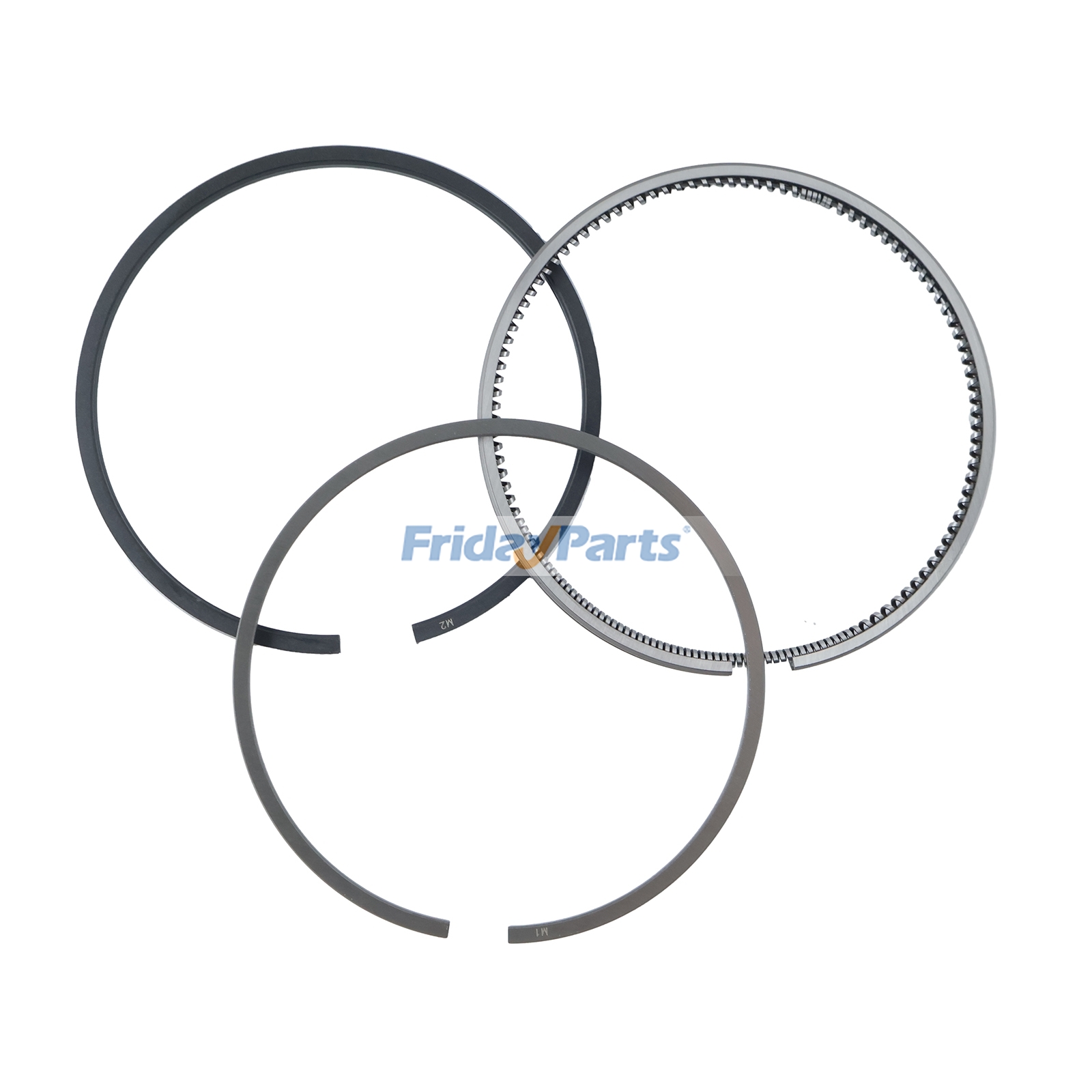 Anillo de pistón de 4 cilindros 6685095 para cargadoras Bobcat S130, S150, S16, S160, S175, S18, S185, S450, S510, S530, T110 y T140, excavadoras E35i, E35Z, E37, E42, E45, 331, 334, 335 y 430 Para BOBCAT