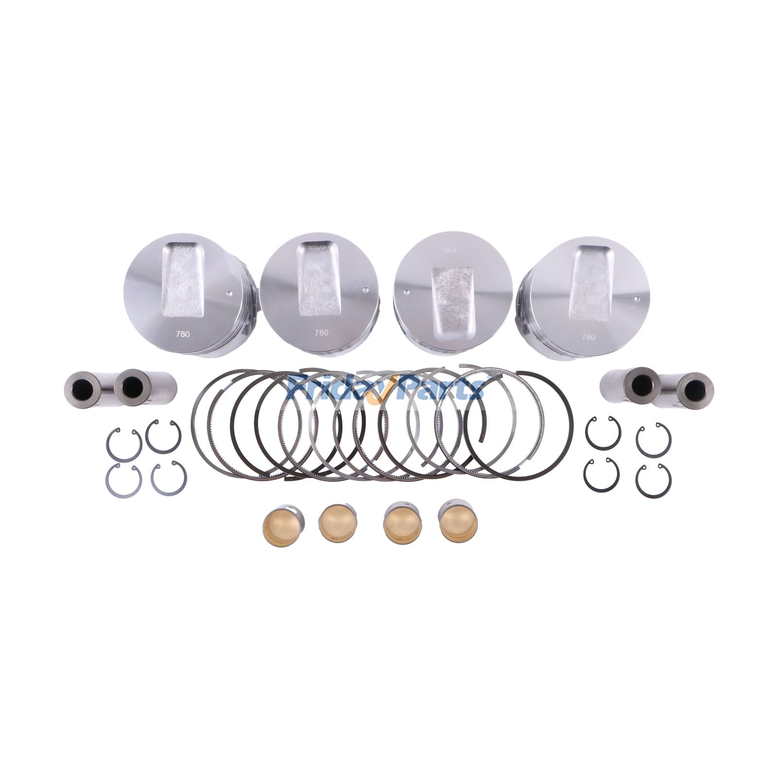 Kit piston et segment injection indirecte pour Moteur 