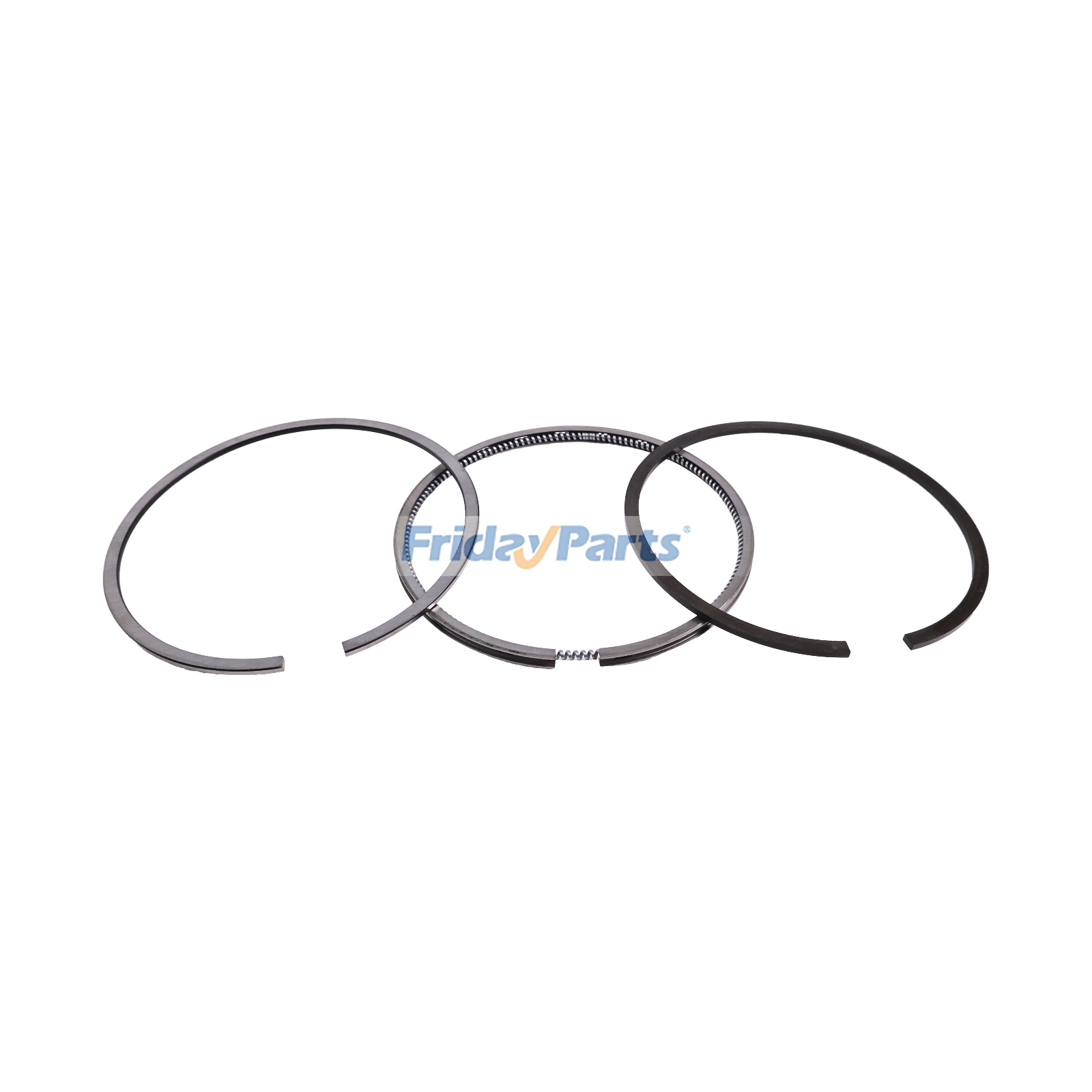 Jeu de segments de piston 119623-22500 pour moteur Yanmar 3TNE74 3TNV74, pelle hydraulique SV08 SV100-1 VIO17 VIO20-2 VIO35-6A VIO45-6A VIO55-5B VIO80pourPour CASE,Pour JOHN DEERE,Pour KOBELCO,Pour KUBOTA,Pour YANMAR