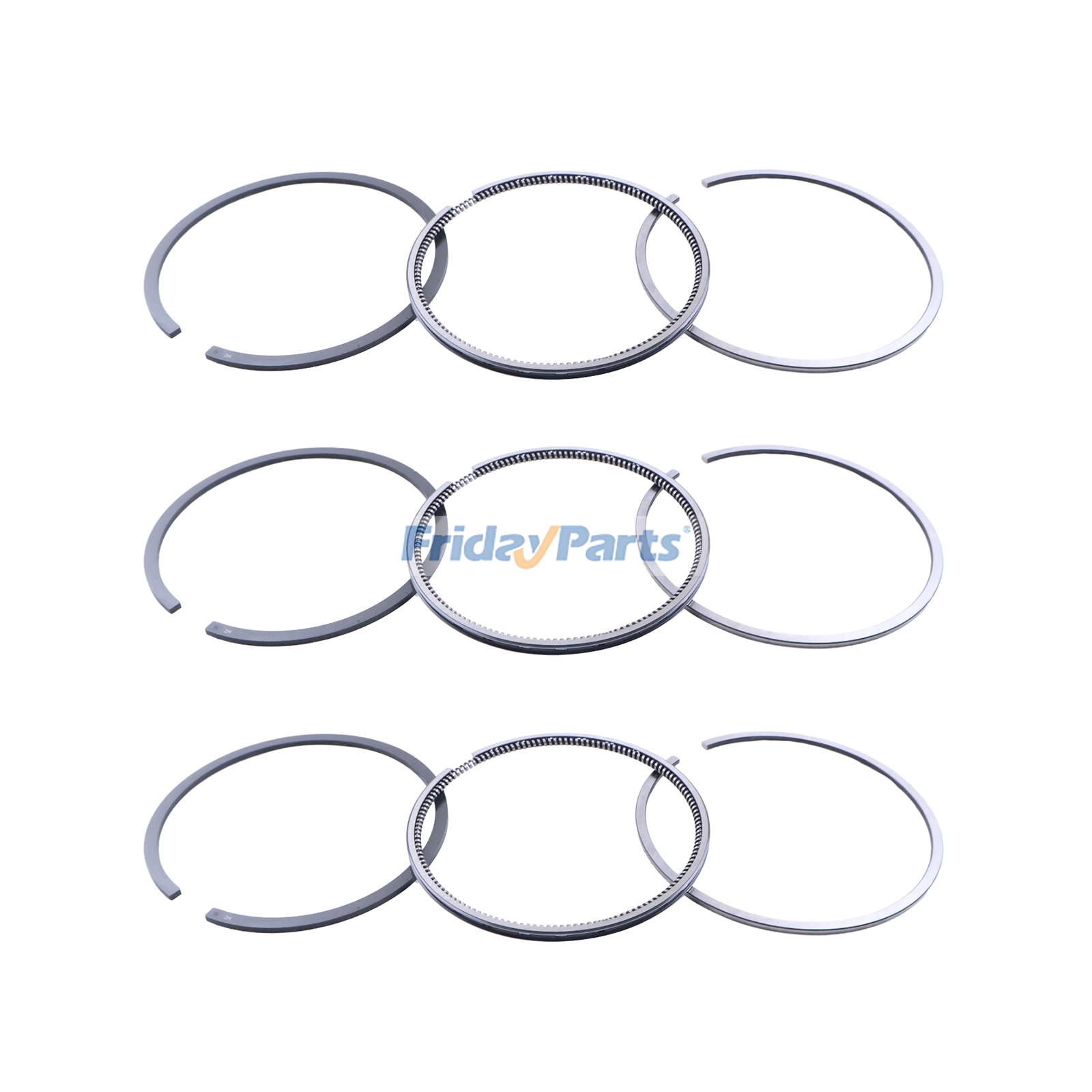 Piston Ring Set for Engine,Excavator,Generator,Loader