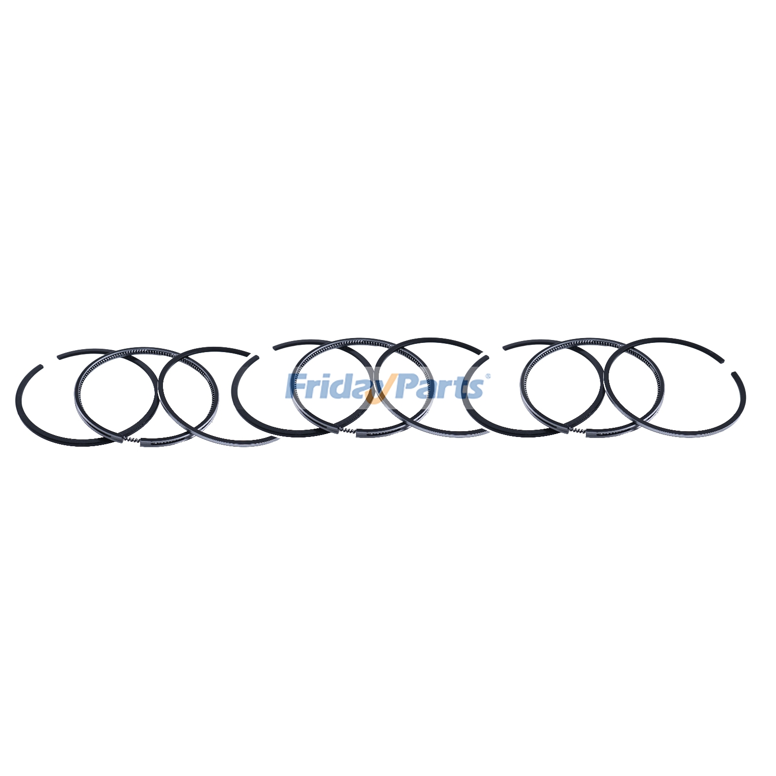 Jeu de segments de pistonpour Moteur,Pelle,Chargeur