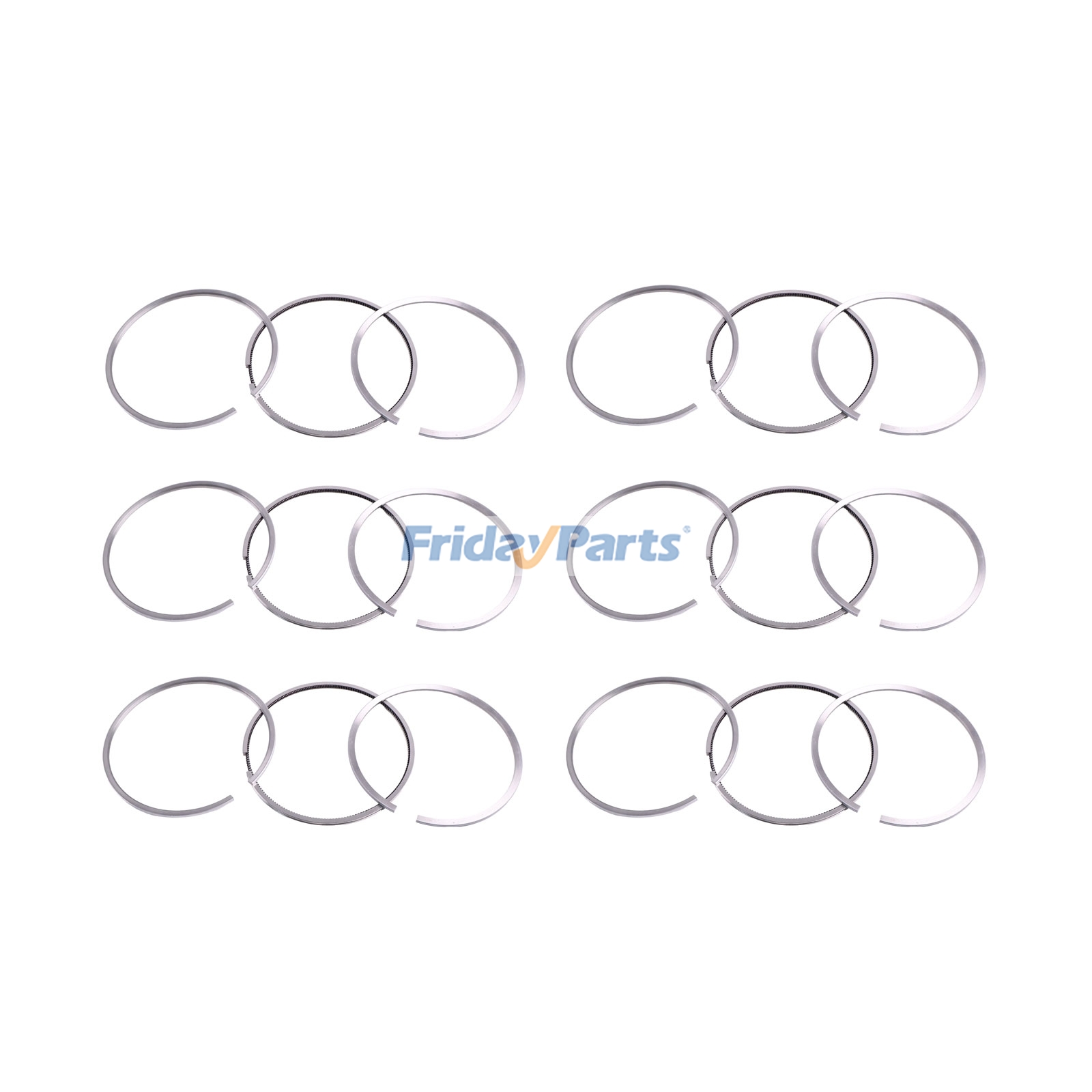 Piston Ring Set 211-4321 for Caterpillar CAT Engine 3304 3306 Loader 950B 970F 966F 972G